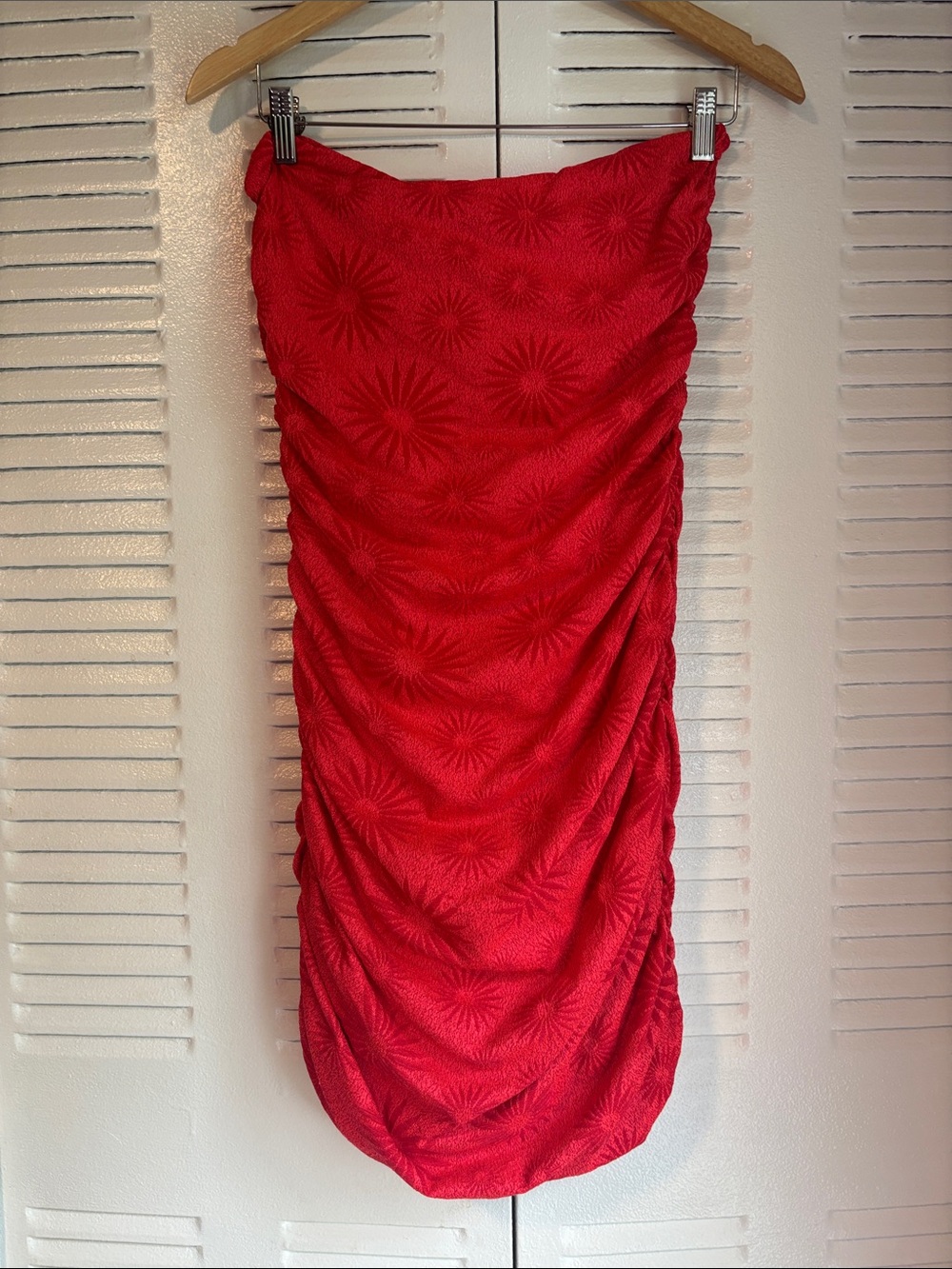 ❤️ Zara Ruched Strapless Mini Dress NWT | Size - Picture 9 of 15